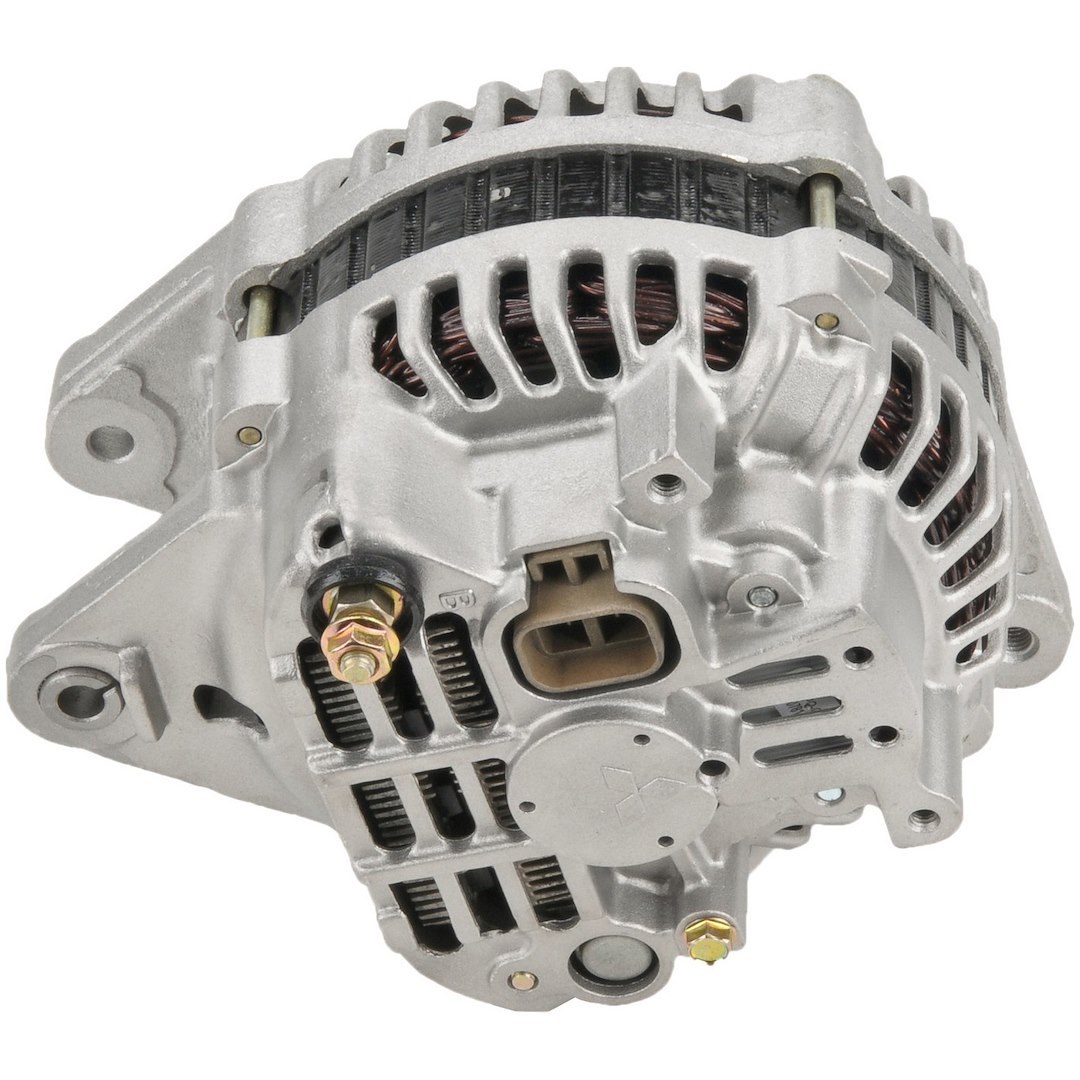 Bosch Alternator/ Generator, 6-Groove Pulley, 12 Volt, 110 Ampere, Aluminum Housing, With External Fan and Pulley – AL4009X