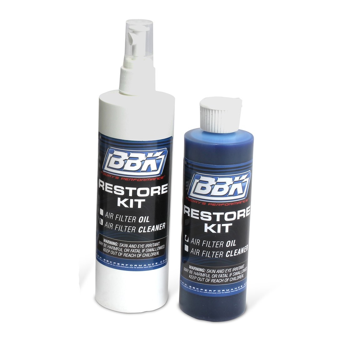 Bbk Perf Air Filter Cleaner Kit, Power Plus Series, 12 Ounce Pump Spray Bottle Cleaner, 8 Ounce Squeeze Bottle Blue Oil – 1100