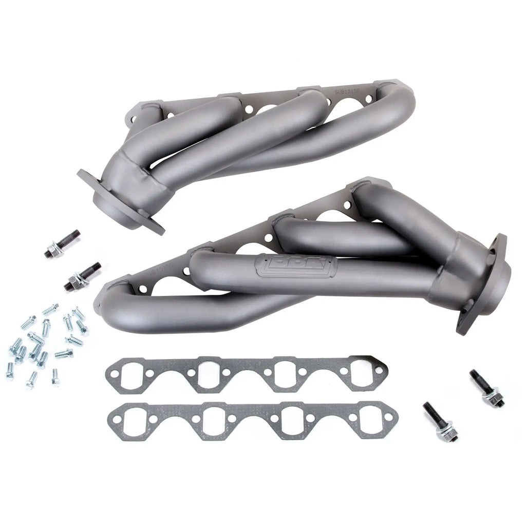 Bbk Perf Exhaust Header, Chassis Exit, 1-5/8 Inch Diameter CNC Mandrel Bent Short Length Primary Tubes – 1515