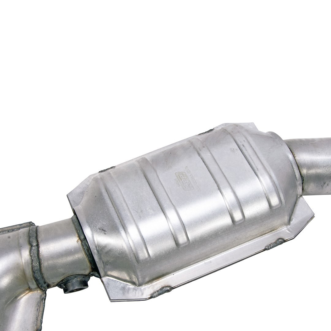 Bbk Perf Exhaust Crossover Pipe, Extractor Series, Aluminized Steel, 2-1/2 Inch Diameter X-Pipe, With Converters – 1638