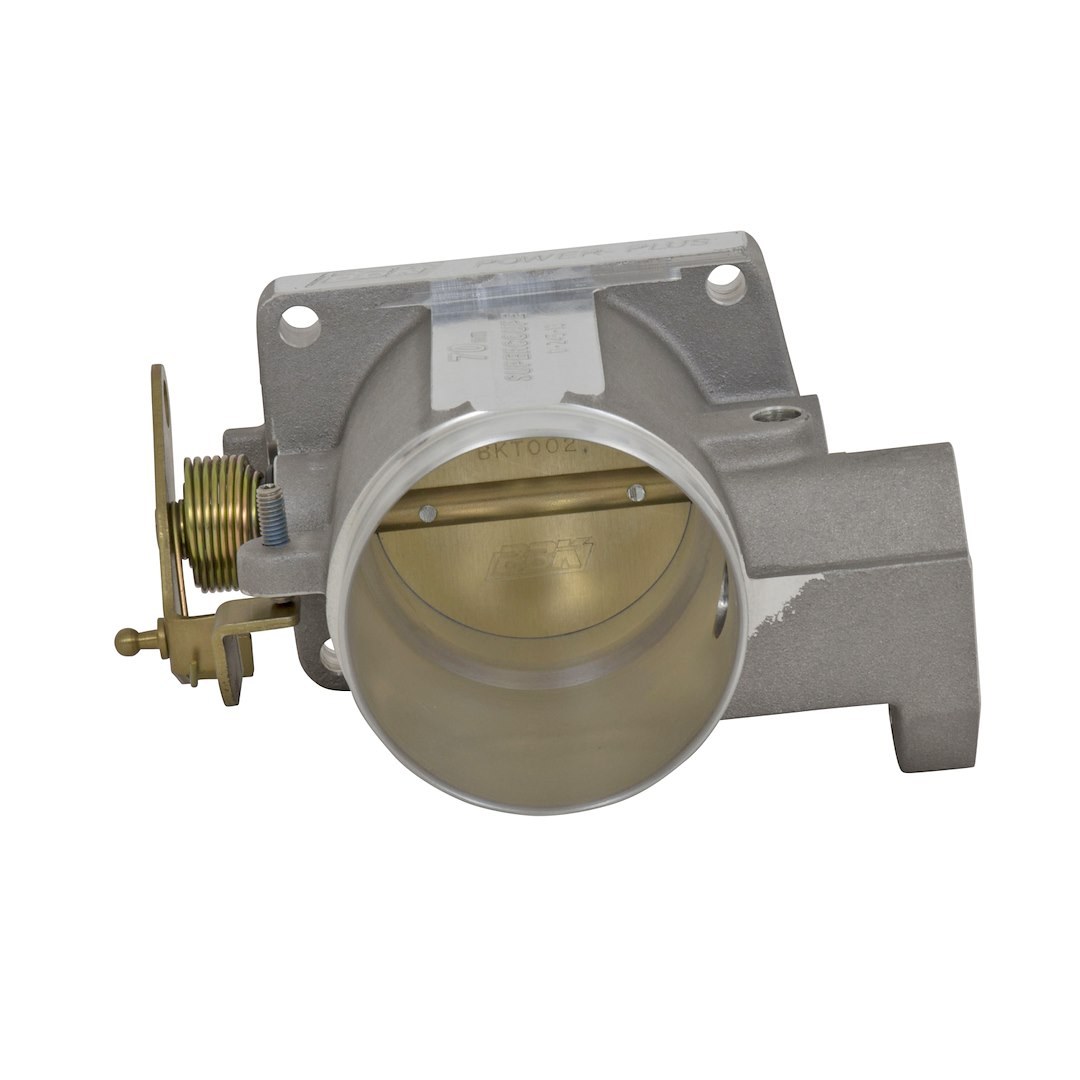 Bbk Perf Throttle Body, Power Plus Series, 70 Millimeter, Natural, Cast Aluminum – 1715