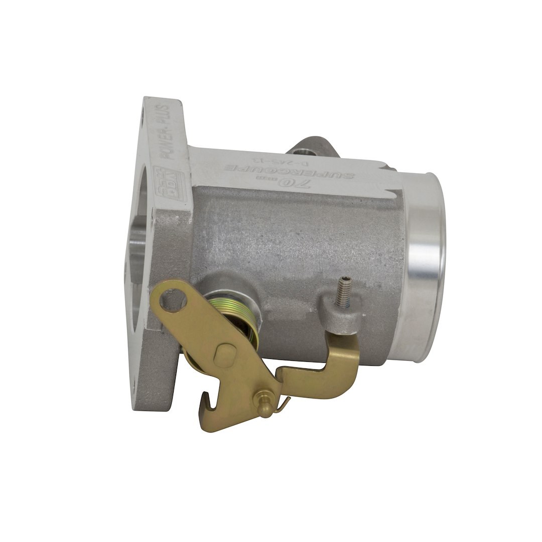 Bbk Perf Throttle Body, Power Plus Series, 70 Millimeter, Natural, Cast Aluminum – 1715