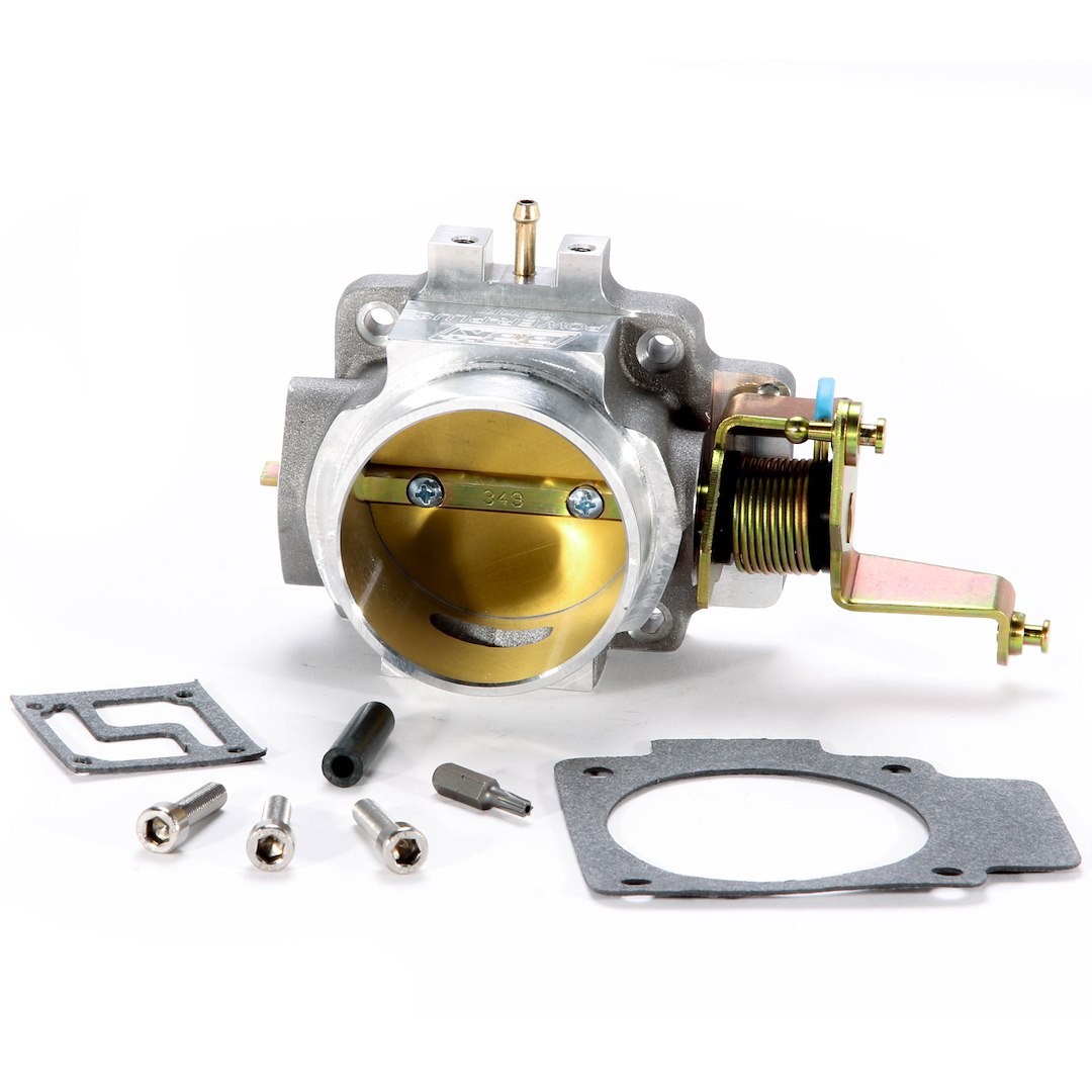 Bbk Perf Throttle Body, Power Plus Series, 62 Millimeter, Natural, Cast Aluminum – 1724