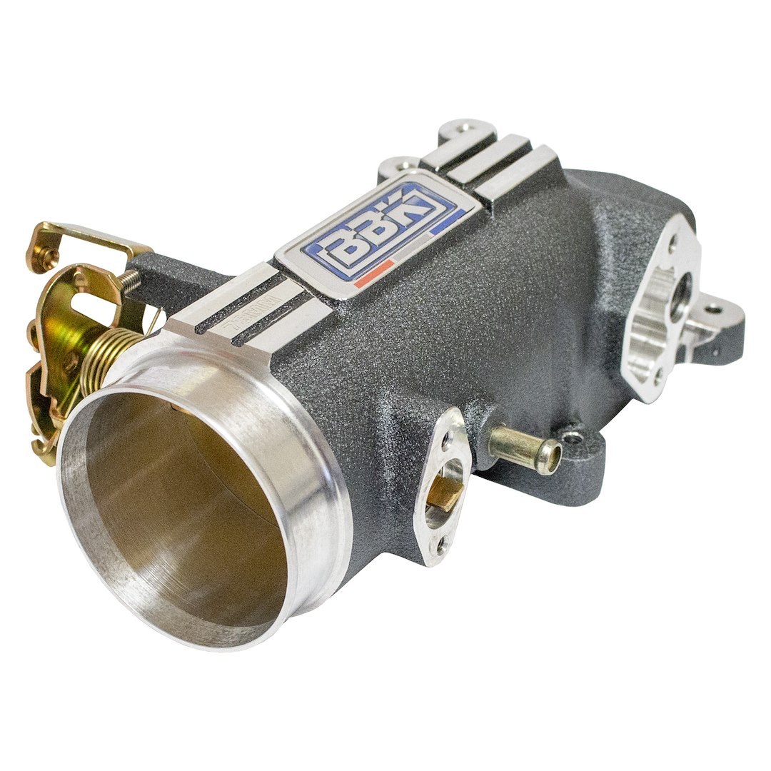 Bbk Perf Throttle Body, Power Plus Series, 78 Millimeter, With Fuel Injection Plenum, Natural, Cast Aluminum – 1780