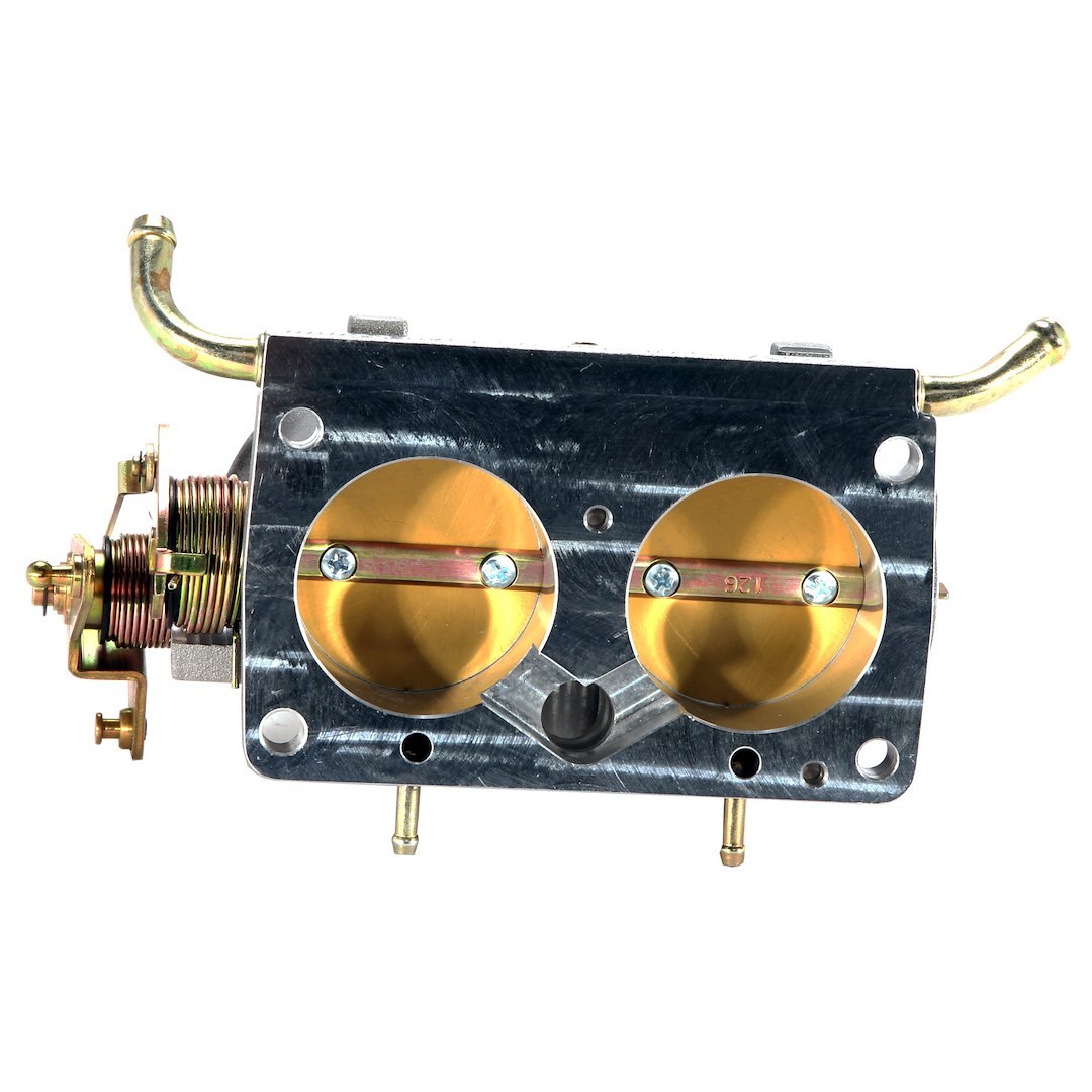 Bbk Perf Throttle Body, Power Plus Series, Twin 56 Millimeter, Natural, Cast Aluminum – 3501