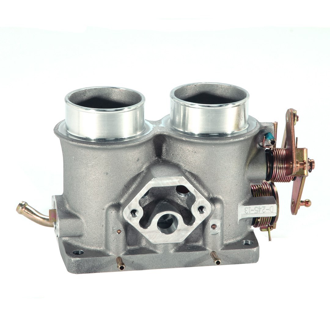 Bbk Perf Throttle Body, Power Plus Series, Twin 56 Millimeter, Natural, Cast Aluminum – 3501