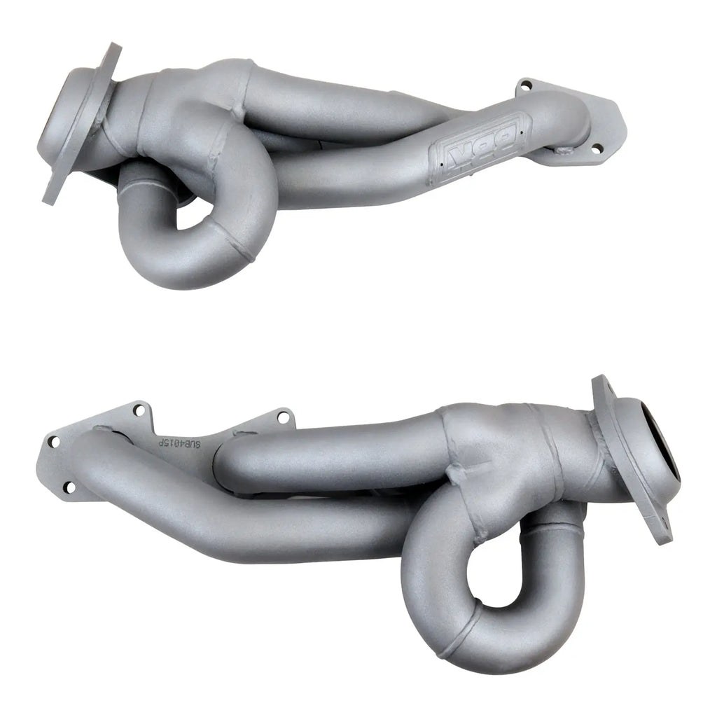 Bbk Perf Exhaust Header, Shorty Header, 1-3/4 Inch Diameter Tuned Primary Tubes, 3/8 Inch Thick Head Flange, Titanium Ceramic – 4015