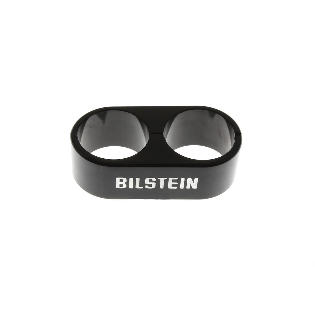 Bilstein Shock Absorber Reservoir Mount, B1 Series, Shock Body Mounted, Fits Bilstein 5160 and 5165 Series Shocks, Black Billet Aluminum – 11-176015