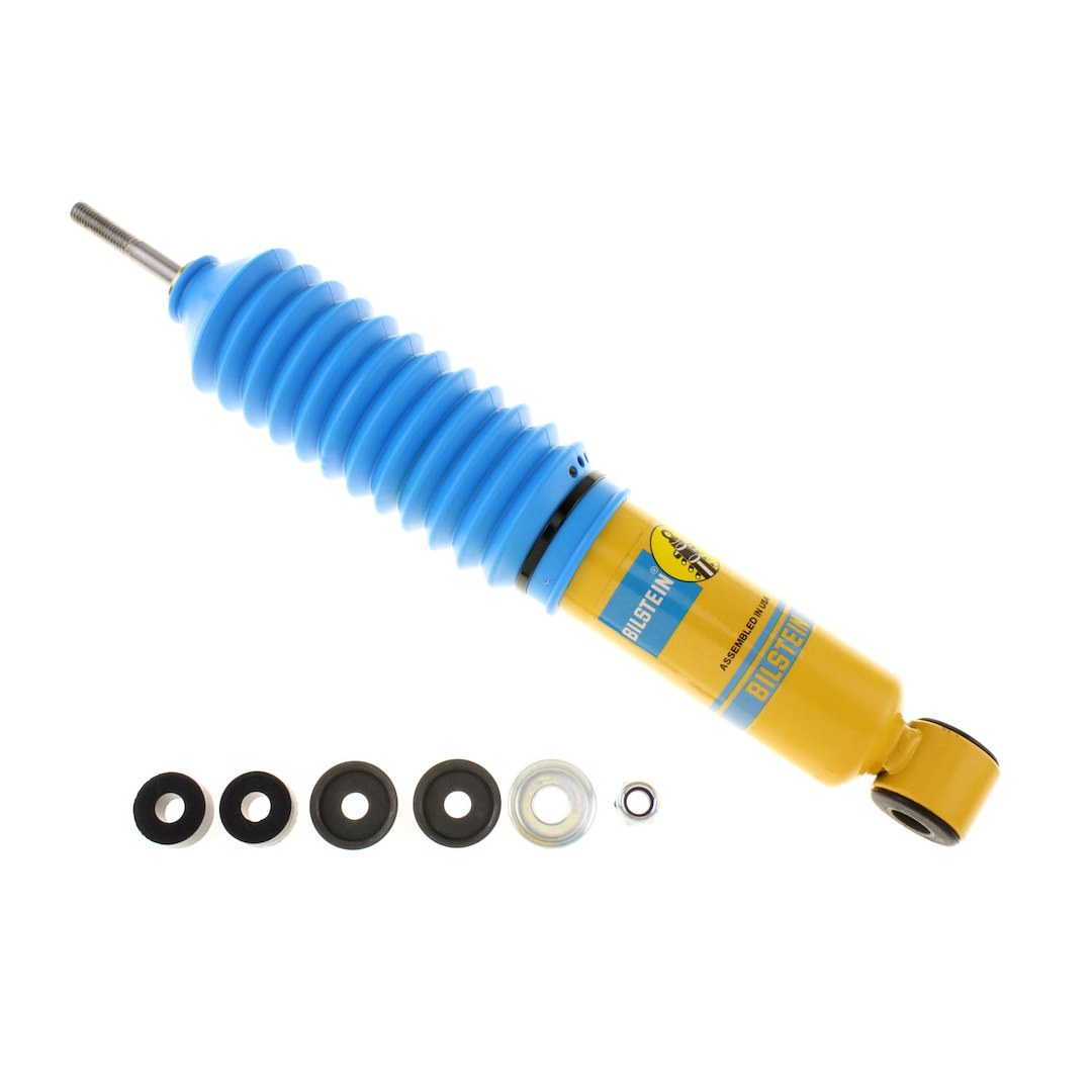 Bilstein Shock Absorber, 4600 Series Shock, Nitrogen Gas Charged, Not Adjustable Valving, With Shock Boots, Single – 24-011396