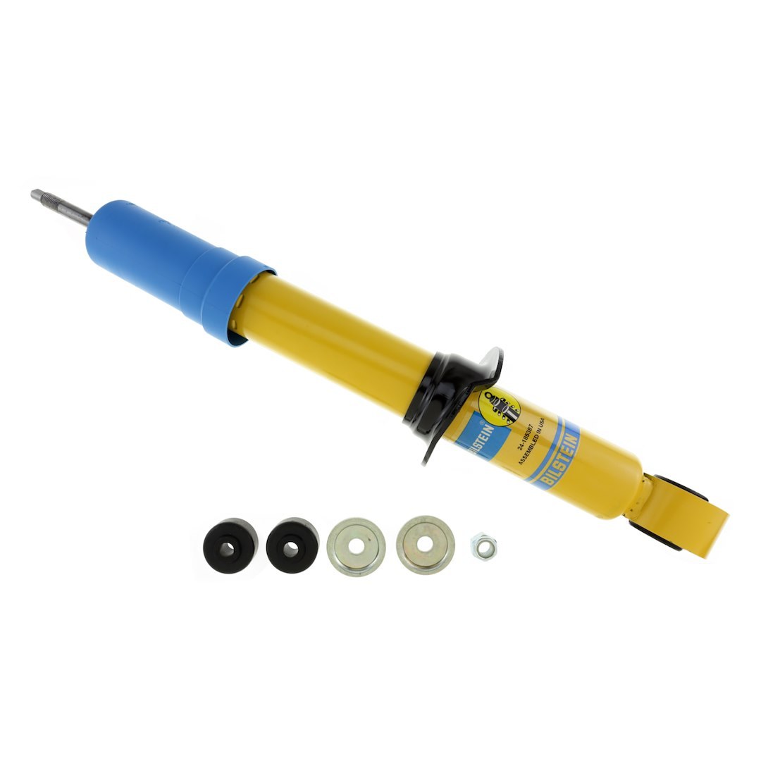 Bilstein Shock Absorber, 4600 Series Shock, Nitrogen Gas Charged, Not Adjustable Valving, Without Shock Boots, Single – 24-185387