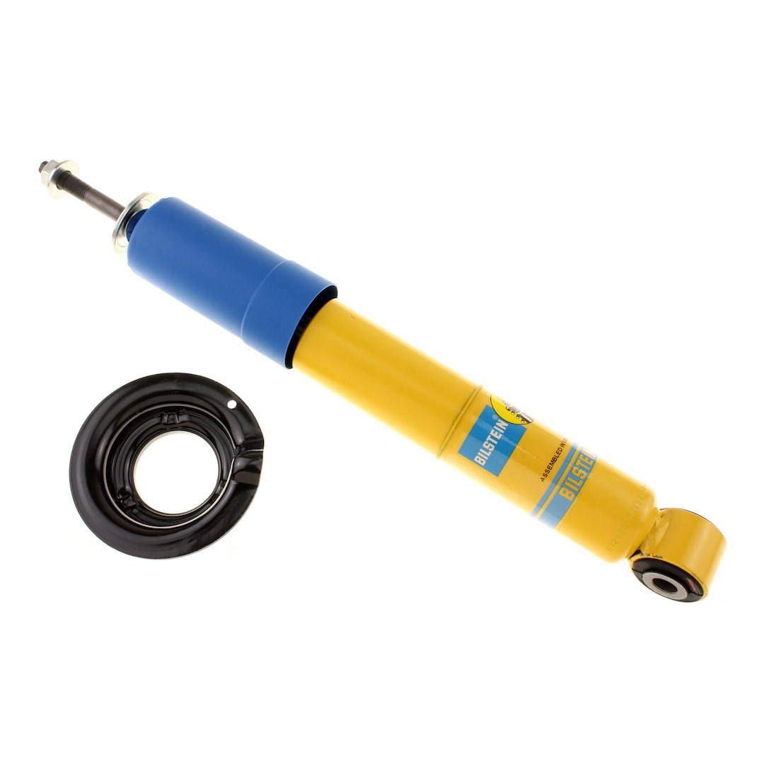 Bilstein Shock Absorber, 4600 Series Shock, Nitrogen Gas Charged, Not Adjustable Valving, With Shock Boot, Yellow, Single – 24-197427