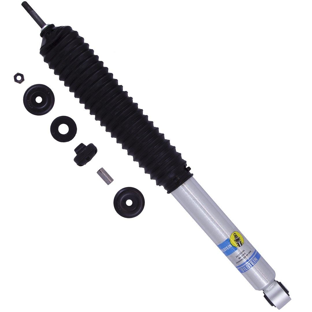 Bilstein Shock Absorber, B8 5100 Series, Gas Charged, Collapsed Height 15.89 Inches/ Extended Height 25.43 Inches, With Shock Boots – 24-233354