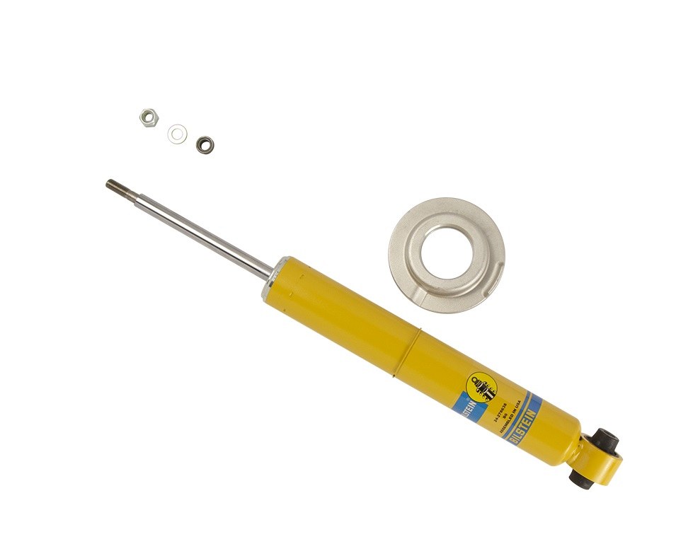 Bilstein Shock Absorber, B6 Shock, Gas Charged, Non Adjustable, Without Shock Boots, Yellow, Single – 24-278638