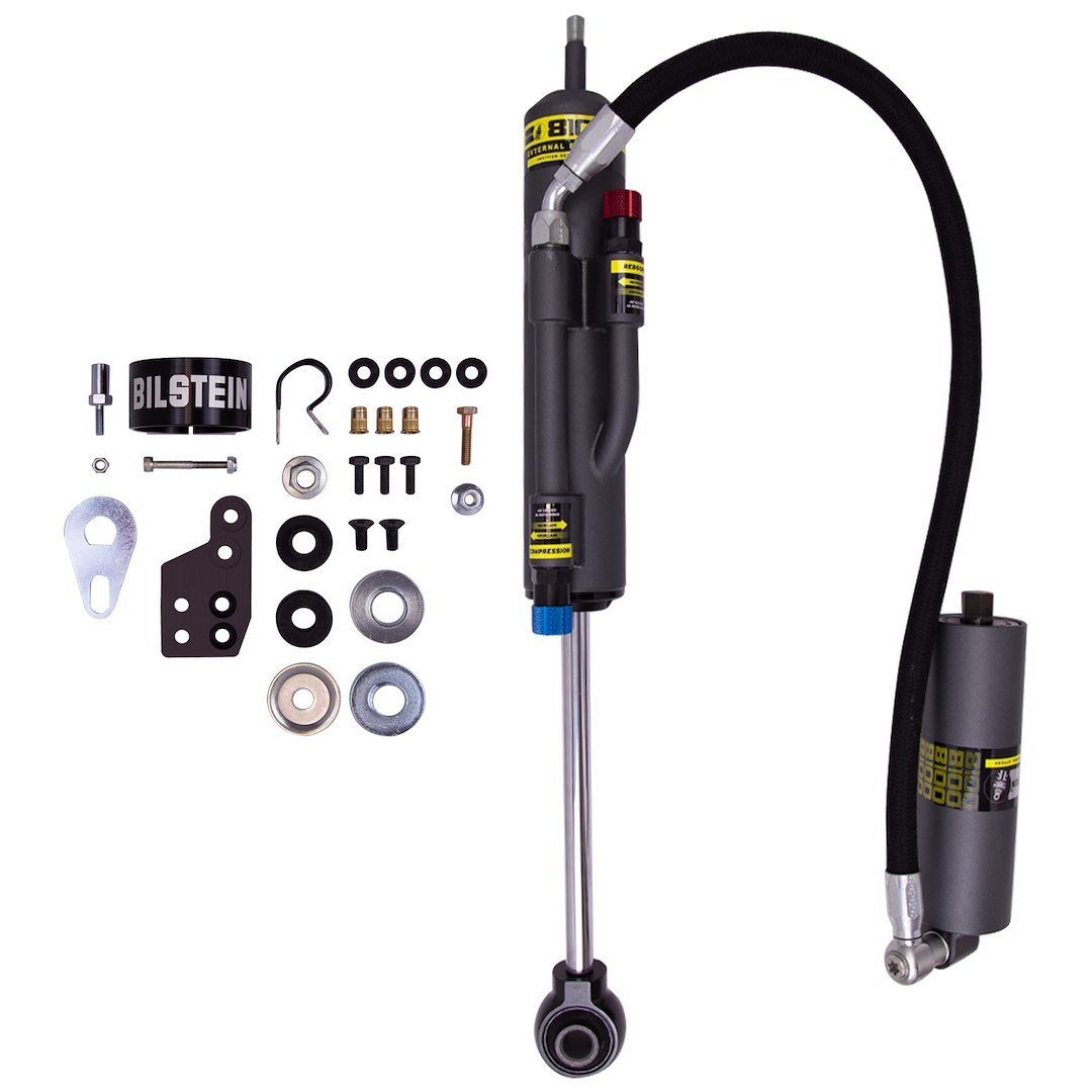 Bilstein Shock Absorber, B8 8100 Bypass, Adjustable Bypass Design, Nitrogen Gas Charged, With External Reservoir, Limited 2 Year Warranty – 25-288155