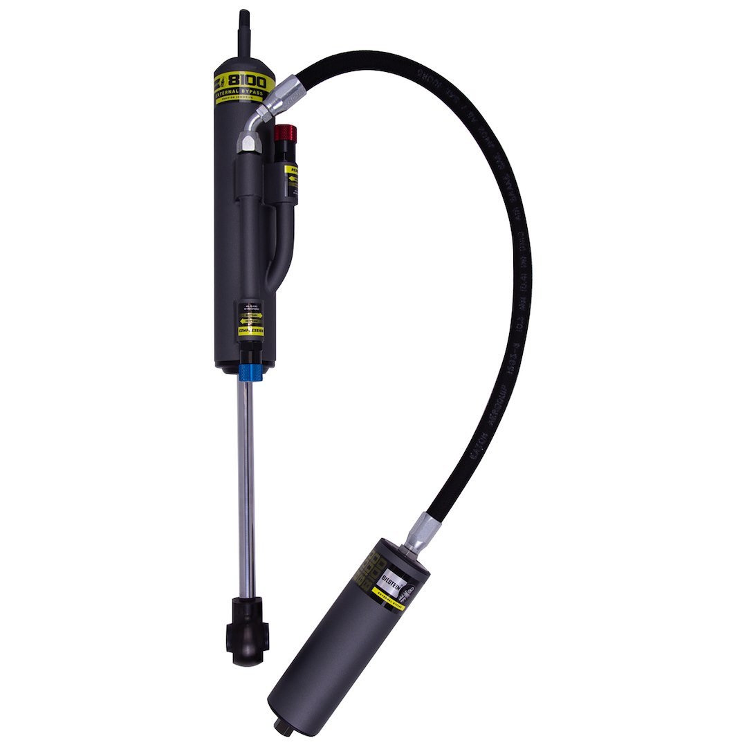 Bilstein Shock Absorber, B8 8100 Bypass, Adjustable Bypass Design, Nitrogen Gas Charged, With External Reservoir, Limited 2 Year Warranty – 25-326369