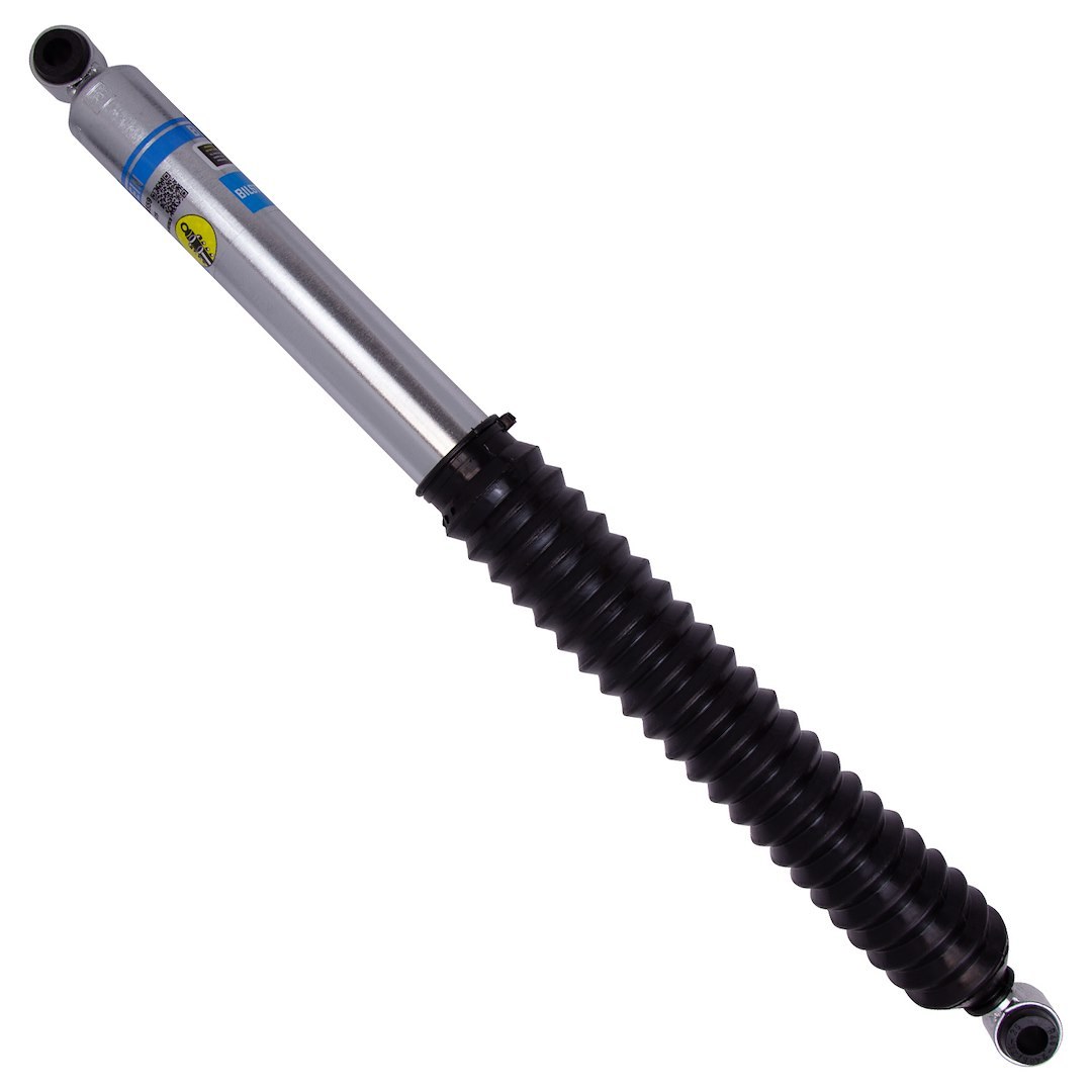 Bilstein Shock Absorber, Universal, 17.01 Inch Compressed Length, 28.00 Inch Extended Length, Zinc Plated, With Black Shock Boot, Single – 33-186559