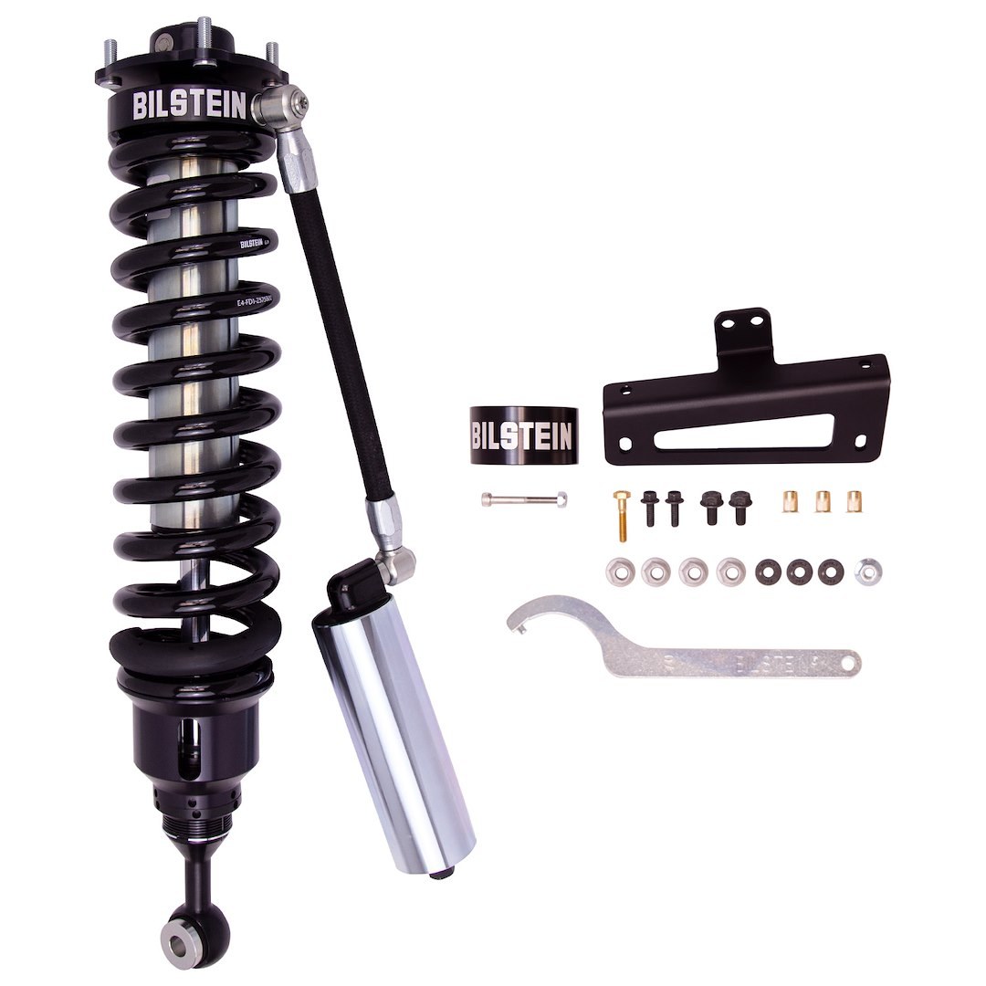 Bilstein Coil Over Shock Absorber, B88112 Series, 3 Stage Compression Valving, Ride Height Adjustable, 0 to 3.8 Inch Front Lift Height – 41-284544