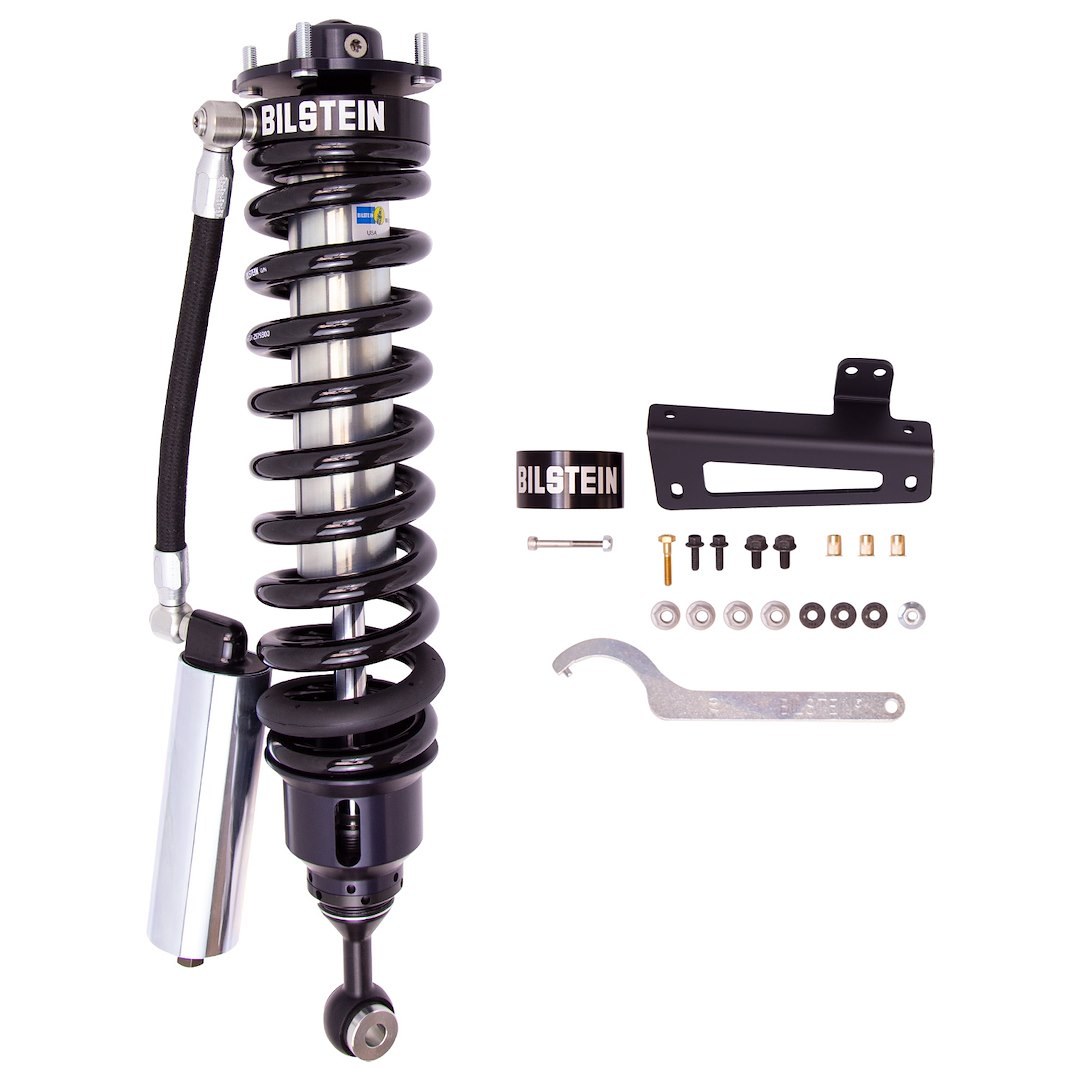 Bilstein Coil Over Shock Absorber, B88112 Series, 3 Stage Compression Valving, Ride Height Adjustable, 0 to 3.8 Inch Front Lift Height – 41-284551
