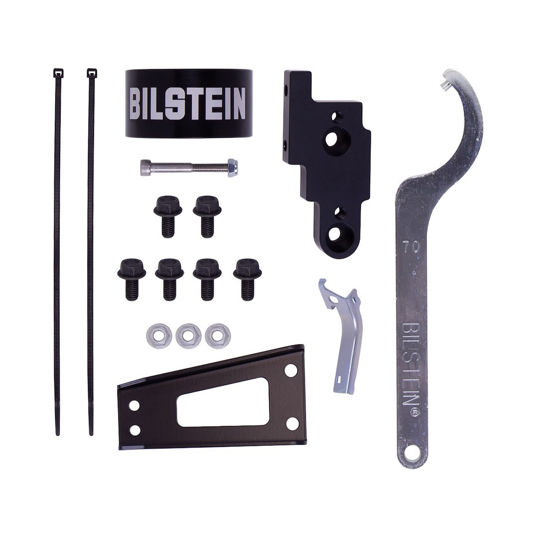 Bilstein Coil Over Shock Absorber, B88112 Series, 3 Stages of Compression and 2 Stages of Rebound Valving, 0 to 2.6 Inch Front Lift Height – 41-319581