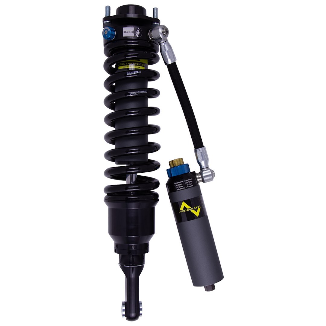 Bilstein Coil Over Shock Absorber, B88112 Series, 3 Stages of Compression and 2 Stages of Rebound Valving, 0 to 2.6 Inch Front Lift Height – 41-319581