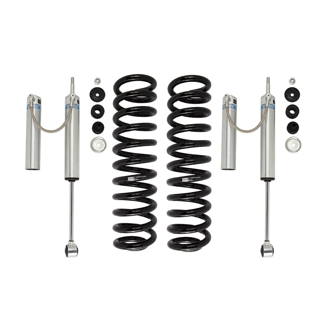 Bilstein Leveling Kit Suspension, B8 5162 Series, 2 Inch Lift, High Performance Leveling Kit, With 2 B 5160 Shocks/ 2 Coil Springs – 46-276827