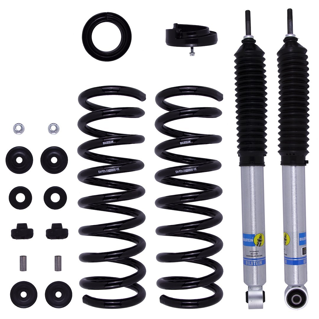 Bilstein Leveling Kit Suspension, B8 5112 Series, 2 Inch to 2.3 Inch Front Lift, Coil Spring – 46-302137