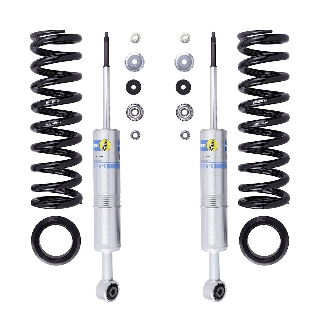 Bilstein Performance Suspension Kit, B8 6112 Series, 0-2.75 Inch Lift, With 2 Shocks/ 2 Springs/ 2 Spring Seats – 47-259768