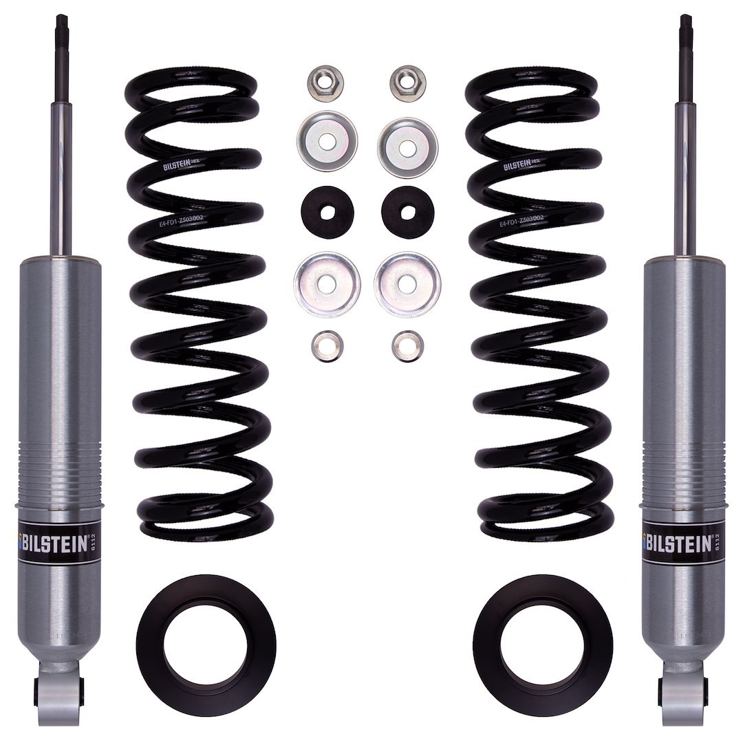 Bilstein Leveling Kit Suspension, B8 6112 Series, 0-2.8 Inch Lift, With 2 Shocks/ 2 Springs/ 2 Spring Seats – 47-310896