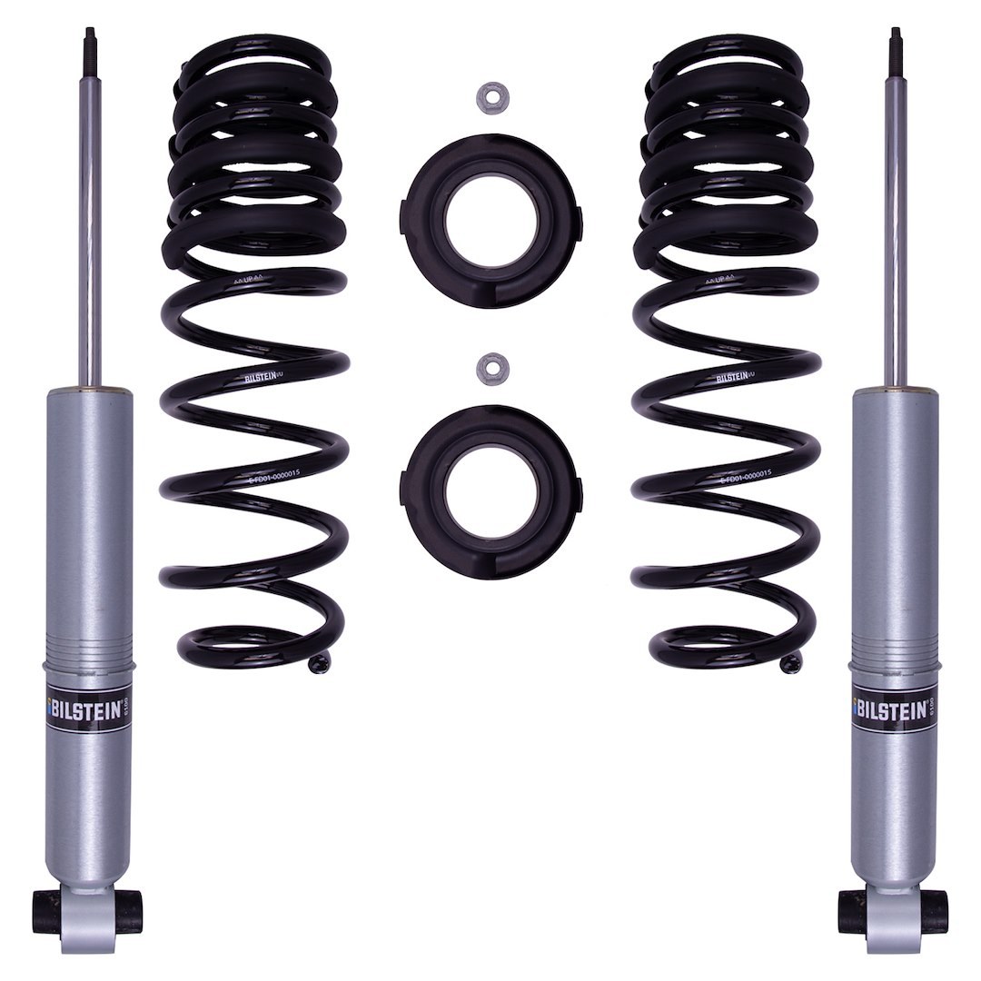 Bilstein Leveling Kit Suspension, B8 6112 Series, 0 to 2-3/4 Inch Lift, Coil Spring, With 2 Shocks/ 2 Springs/ 2 Spring Seats – 47-314009