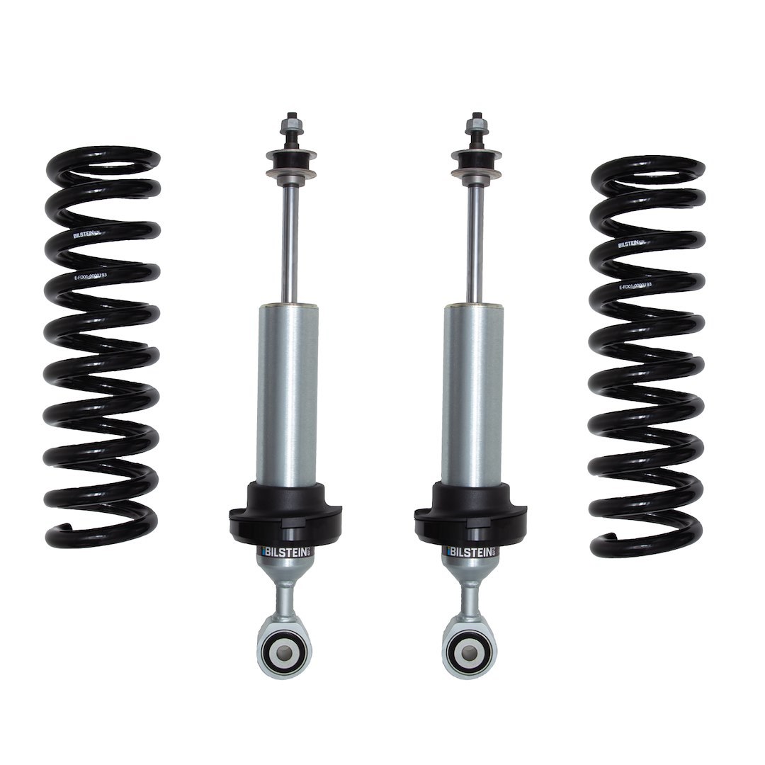 Bilstein Leveling Kit Suspension, B8 6112 Series, 0 to 2-3/4 Inch, Coil Spring, Zinc Plated Dampers, Black Springs – 47-329232