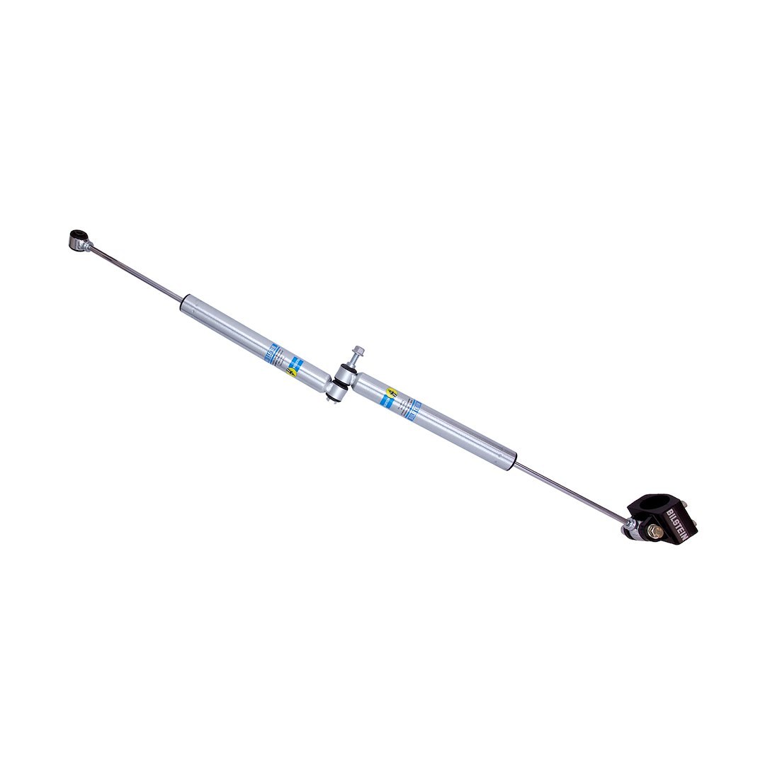 Bilstein Steering Stabilizer, B8 5100 Series, Dual, Black Stabilizers, With Mounting Brackets/ with Hardware, Mounts to OE Locations – 53-264817