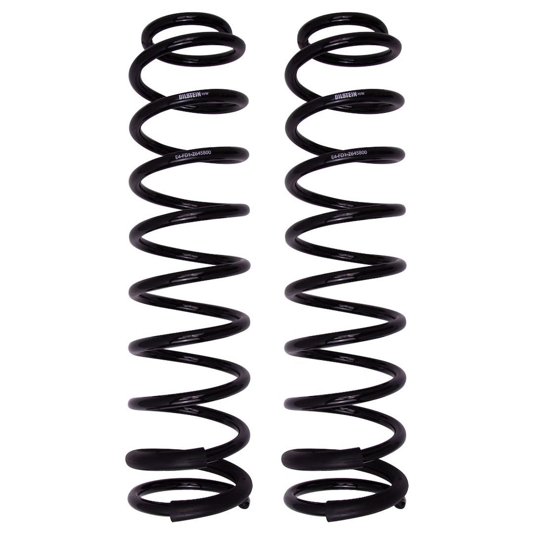 Bilstein Coil Spring, B12 Special, 1-1/2 to 2-1/2 Inch Lift, Black, Set of 2 – 53-323873