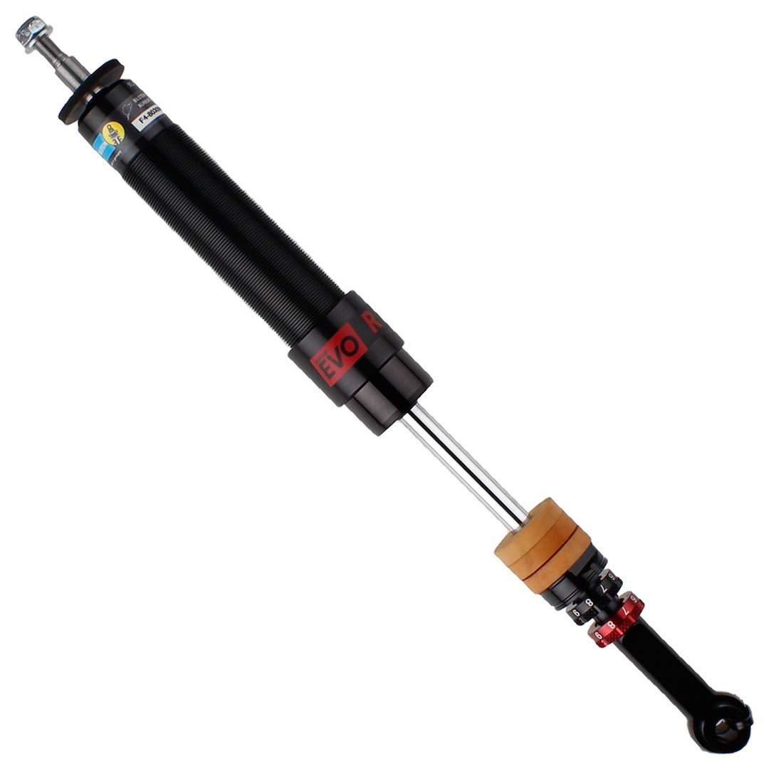 Bilstein Lowering Kit, Evo R, Lowers 30 to 70 Millimeters/ 20 to 60 Millimeters Rear, Gray Damper/ Red Spring, With Shocks – 89-312780