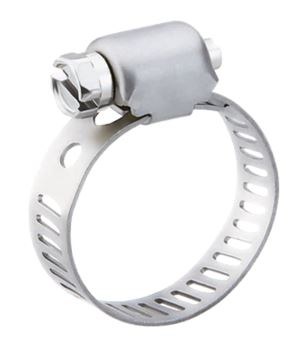 Breeze Hose Clamp, Aba Mini, #6, 7/16 Inch to 25/32 Inch Clamping Range, 5/16 Inch Band Width, Worm Gear Style – 3506