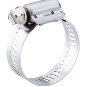 Breeze Hose Clamp, Power Seal ®, #64, 3-9/16 Inch to 4-1/2 Inch Clamping Range, 1/2 Inch Band Width, Worm Gear Style – 62064H