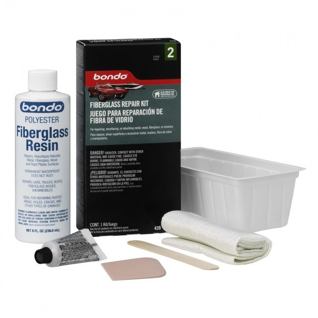 3M Fiberglass Repair Kit, Used to Repair Damaged Fiberglass Parts – 420