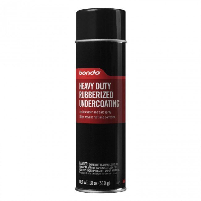 3M Undercoating, Used to Resists Chipping/ Abrasion/ Exterior Rusting/ Weathering, 18 Ounce Aerosol Can, Single – 737