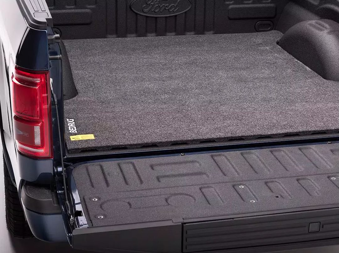 Bedrug Bed Mat, Classic, Direct-Fit, Without Raised Edges, Dark Gray, Carpet-Like Polypropylene, Tailgate Mat Not Included – BMY24DCS