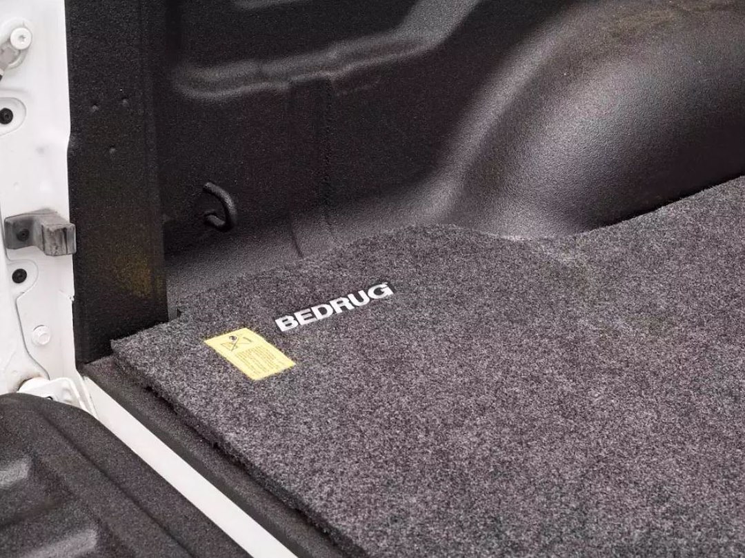 Bedrug Bed Mat, Classic, Direct-Fit, Without Raised Edges, Dark Gray, Carpet-Like Polypropylene, Tailgate Mat Not Included – BMY24DCS