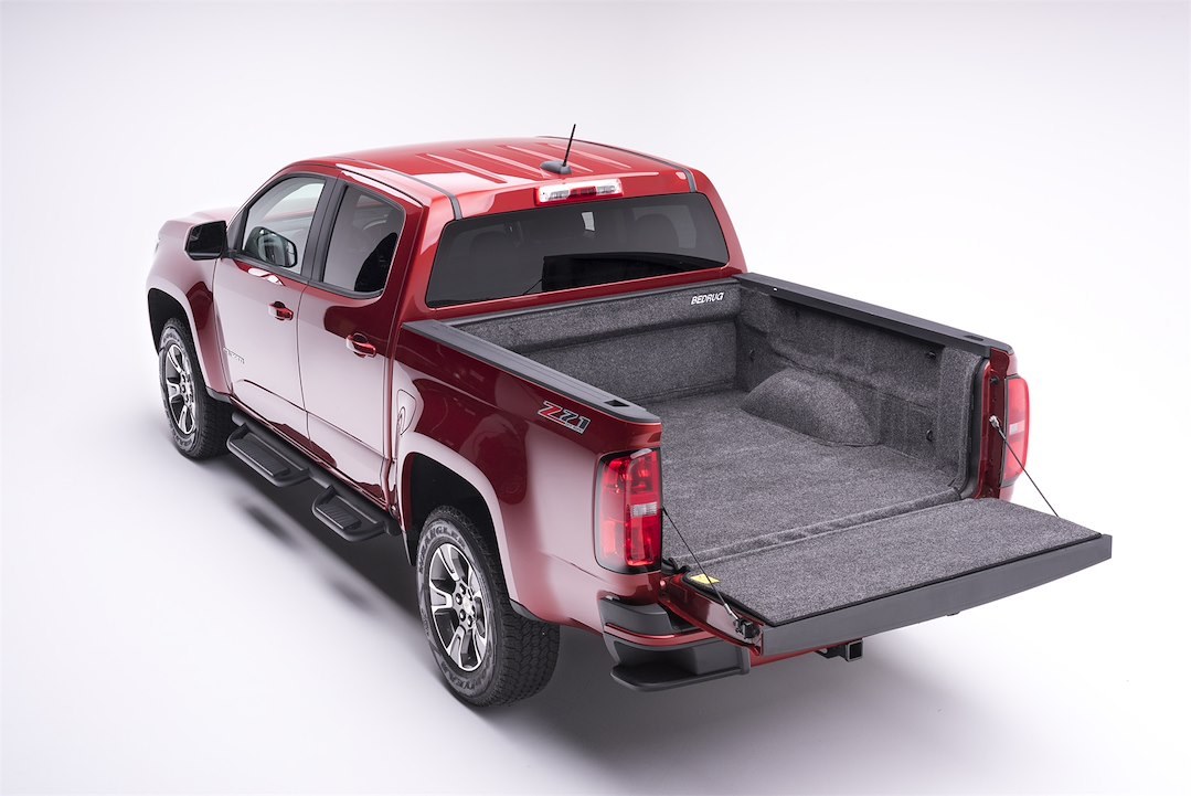 Bedrug Bed Liner, Classic, Drop IN, Under Bed Rail, Dark Gray, Carpet-Like Polypropylene, Tailgate Liner Included – BRB23CCK