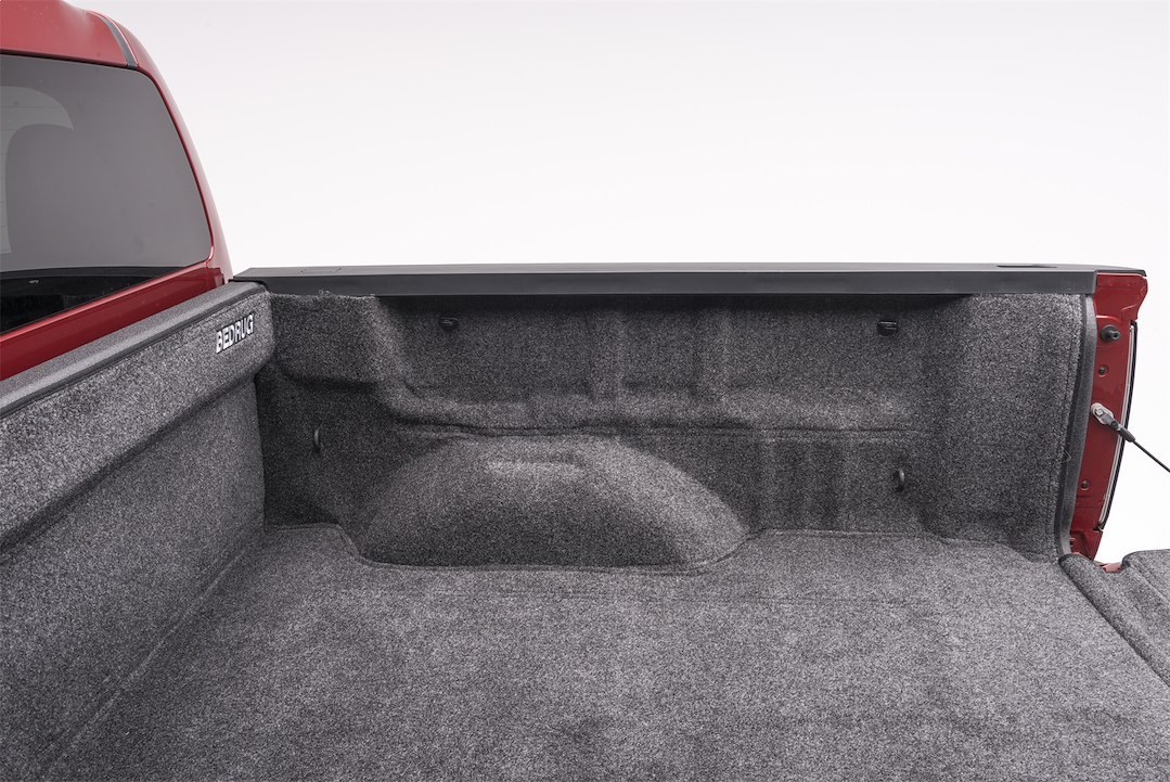 Bedrug Bed Liner, Classic, Drop IN, Under Bed Rail, Dark Gray, Carpet-Like Polypropylene, Tailgate Liner Included – BRB23CCK