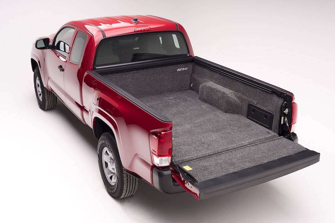 Bedrug Bed Liner, Classic, Drop IN, Under Bed Rail, Dark Gray, Carpet-Like Polypropylene, Tailgate Liner Included – BRY19DCK