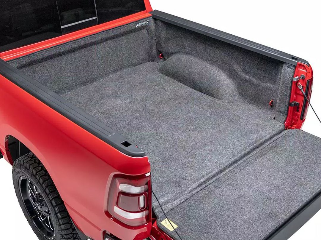 Bedrug Bed Liner, Classic, Drop IN, Under Bed Rail, Dark Gray, Carpet-Like Polypropylene, Tailgate Liner Included – BRY24DCK