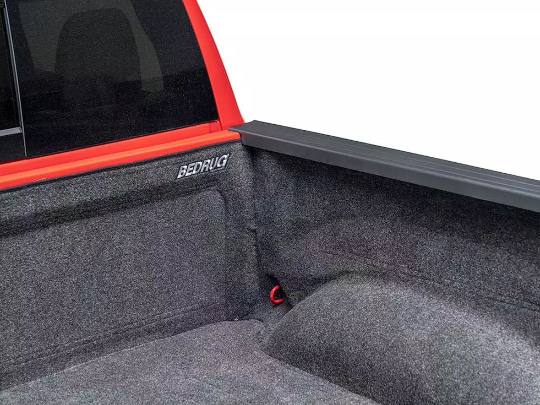 Bedrug Bed Liner, Classic, Drop IN, Under Bed Rail, Dark Gray, Carpet-Like Polypropylene, Tailgate Liner Included – BRY24DCK