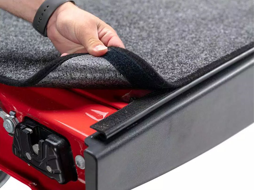 Bedrug Bed Liner, Classic, Drop IN, Under Bed Rail, Dark Gray, Carpet-Like Polypropylene, Tailgate Liner Included – BRY24DCK