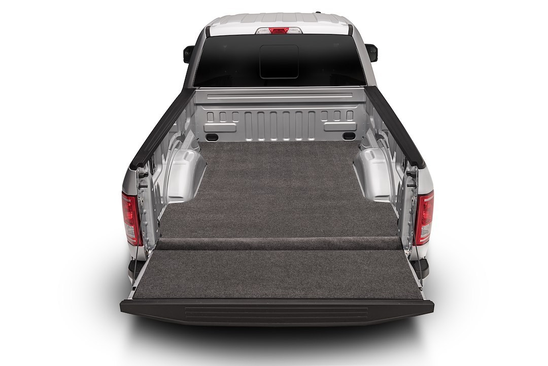 Bedrug Bed Mat, XLT, Direct-Fit, Without Raised Edges, Dark Gray, Carpet-Like Polypropylene – XLTBMC07SBS