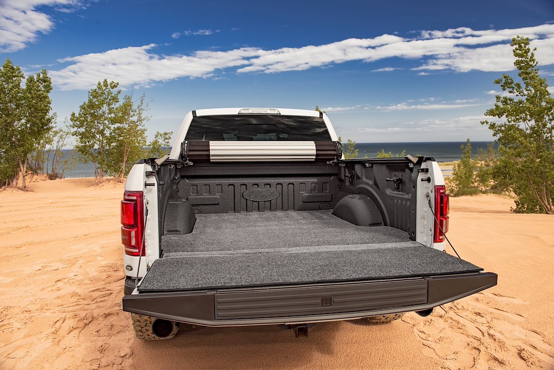 Bedrug Bed Mat, XLT, Direct-Fit, Without Raised Edges, Dark Gray, Carpet-Like Polypropylene – XLTBMC07SBS