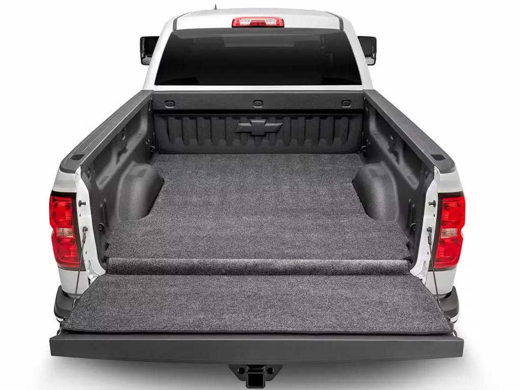 Bedrug Bed Mat, XLT, Direct-Fit, Without Raised Edges, Dark Gray, Carpet-Like Polypropylene – XLTBMC24CCS