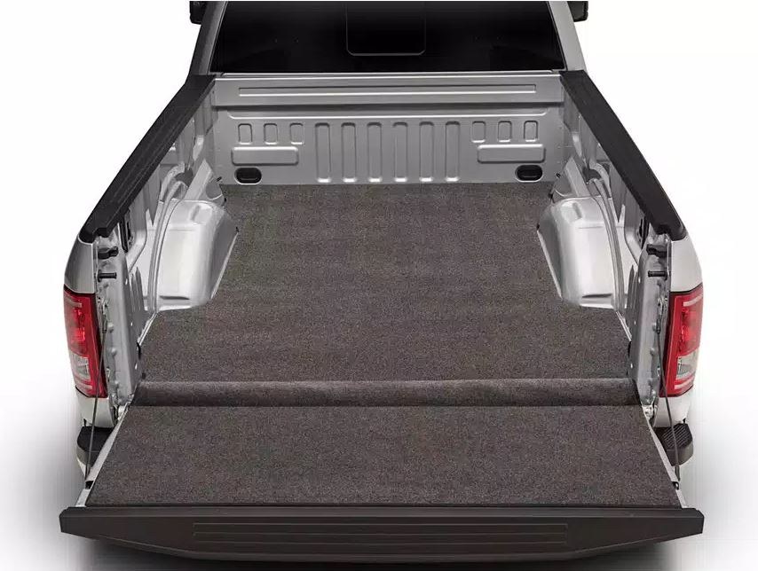 Bedrug Bed Mat, XLT, Direct-Fit, Without Raised Edges, Dark Gray, Carpet-Like Polypropylene – XLTBMR24DCS