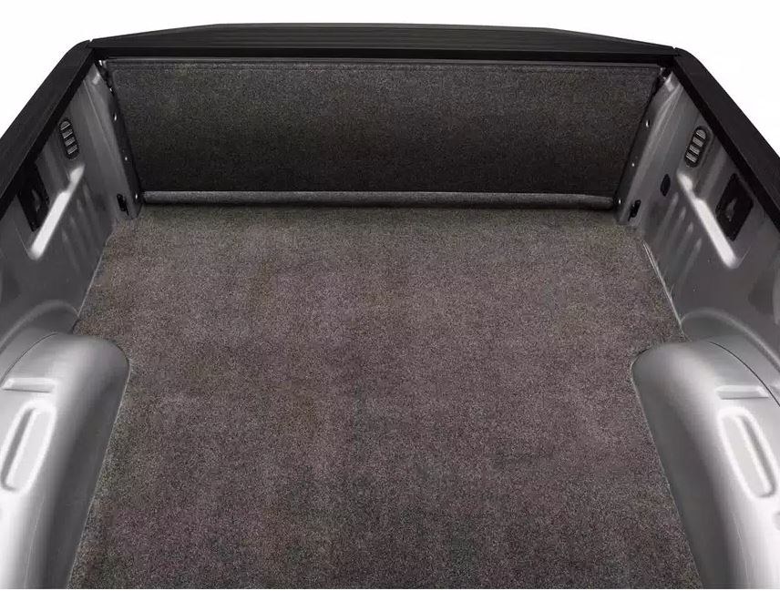 Bedrug Bed Mat, XLT, Direct-Fit, Without Raised Edges, Dark Gray, Carpet-Like Polypropylene – XLTBMR24DCS